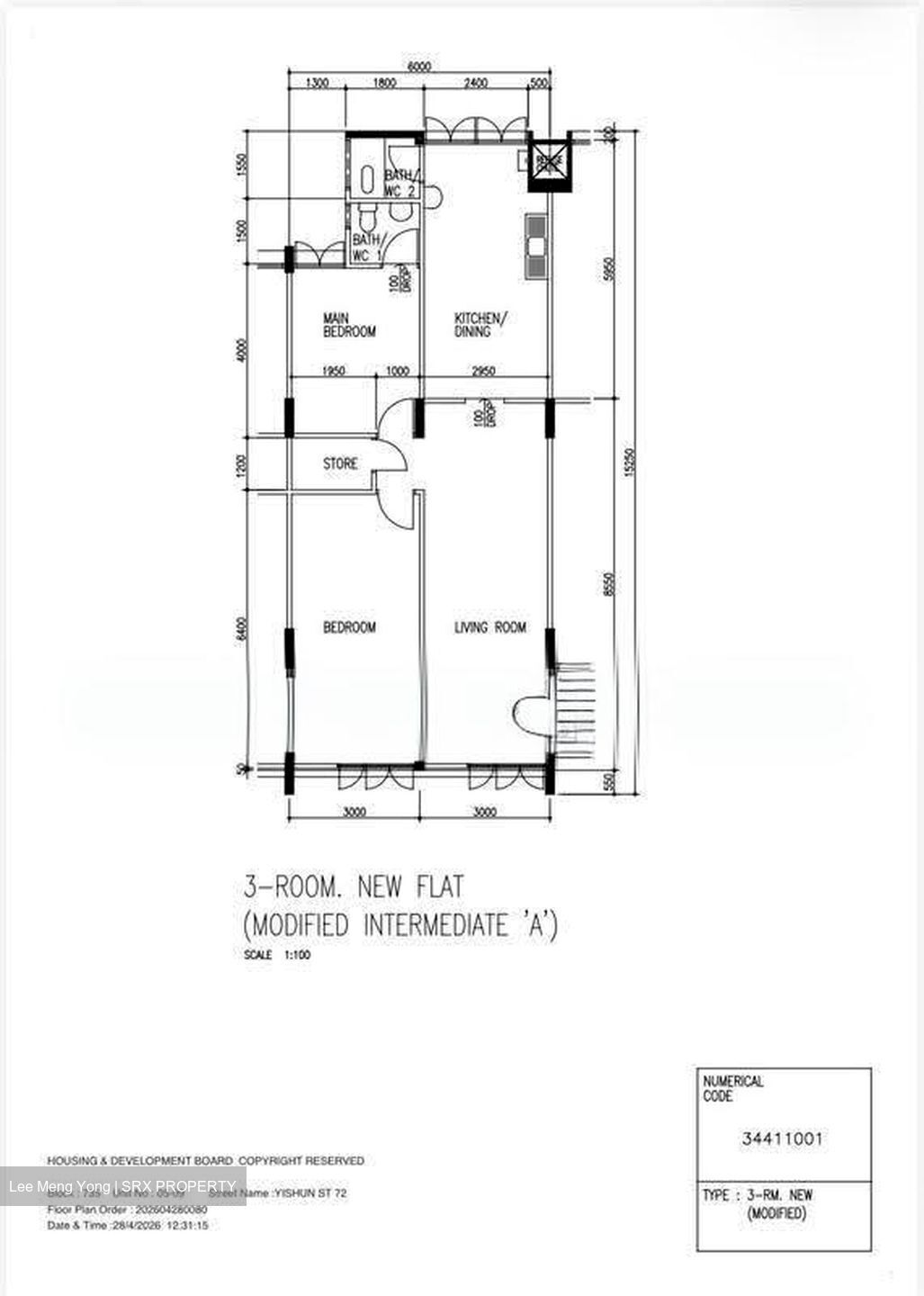 Tampines Street 72 (Tampines), HDB 3 Rooms #621905521